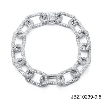 Jasen Jewelry Cheap Fashion Hip Hop Chain Bracelet Dog Chain