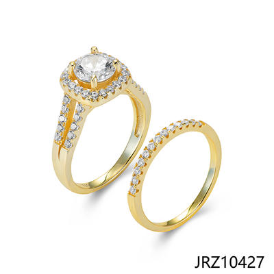 Jasen Jewelry Fashion Wedding Jewelry Couple Promise Ring Sets