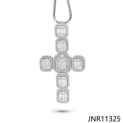 JASEN JEWELRY Pendant CZ 925 Silver Piece Jewelry